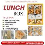 Set Lunch Tiếp sức Món chính, món phụ, canh, rau, tráng miệng, nước