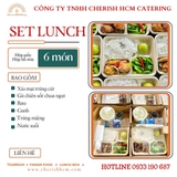 191024 Set lunch Bồi dưỡng - Cơm xíu mại trứng cút + gà chiên sốt chua ngọt