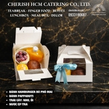 26824 Teabreak Box Power Pack 1 bánh mặn, 1 bánh ngọt, Trái cây, Nước ép/Trà