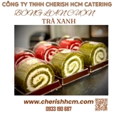 Set 10 bông lan cuộn cầu vồng/ trà xanh/ red velvet/ chà bông/ trứng muối size teabreak