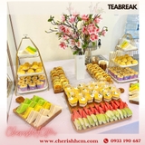 Tiệc teabreak trọn gói- Gói 4,650k phù hợp từ 30 khách