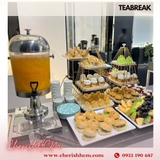 Tiệc teabreak trọn gói, gói 6,600k, phù hợp từ 60 khách