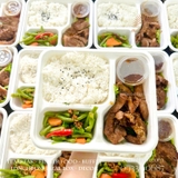 Lunch box - Cơm thịt heo sốt teriyaki/ Pork Teriyaki Rice