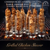 291025 Set 10 xiên gà nướng/ Grilled chicken skewer