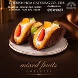 121125 Set 10 mixed fruits omelette