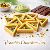 111225 Set 10 Tart chocolate hạt dẻ cười/ Pistachio Chocolate Tart