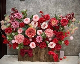 Hoa lụa - Theme đỏ