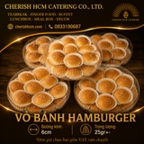 Vỏ bánh hamburger mini size đường kính 4cm/6cm (đã nướng) - Giao từ 50 vỏ