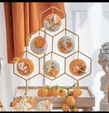 Giá trưng bày bánh donut - Giá tổ ong 10 móc - Hàng order