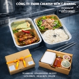 031125 Cơm bò cuộn măng tây, gà áp chảo sốt pesto/ Beef wrapped asparagus, chicken with pesto sauce and rice