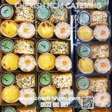 Teabreak box- Sensation Box- 3 bánh mặn 1 bánh ngọt