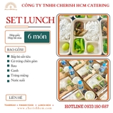 191024 Set lunch Đào tạo - Cơm bắp bò sốt tiêu + cá trứng chiên giòn