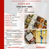 Set Lunch Prominent - Cơm Bò lúc lắc, xá xíu/Rice with Sauté diced beef and Char Siu