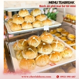 Set 10 Bánh mì phô mai bơ tỏi size mini