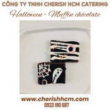 Halloween- Set 10 muffin chocolate