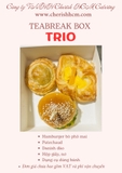 Teabreak box- Trio Box- 2 bánh mặn 1 bánh ngọt