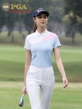 Áo cộc tay golf nữ PGA - 101205