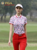 Áo cộc tay golf nữ PGA - 101208