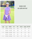 Áo liền váy golf nữ chính hãng TTYGJ – T392-2024