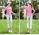 Áo cộc tay golf nữ TYGJ - T56TW cao cấp