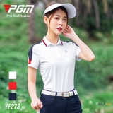 Áo cộc tay golf nữ PGM - YF273 cao cấp