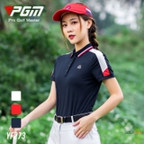 Áo cộc tay golf nữ PGM - YF273 cao cấp