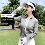 Áo dài tay golf nữ (áo len) PGM YF767 PreOrder