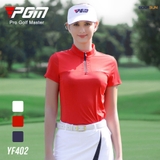 Áo cộc tay golf nữ PGM - YF402 cao cấp