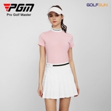 Áo cộc tay golf nữ chính hãng PGM - YF558