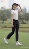 Áo cộc tay golf nữ PGM - YF479 cao cấp