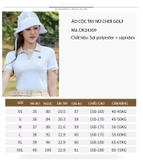 Full set thời trang golf nữ DK – DK24309-DK24086