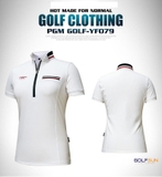 Áo cộc tay golf nữ PGM - YF079 cao cấp