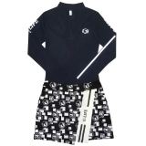 Set áo váy nữ chơi Golf chính hãng DK GL190438-KN190442