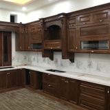 Tủ bếp gỗ gõ
