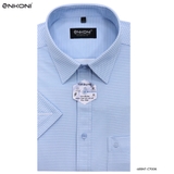 Áo Sơ Mi Ngắn Tay Classic Nhanh Khô Enkoni C7006