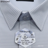 Áo Sơ Mi Ngắn Tay Classic Nhanh Khô Enkoni C7008