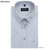 Áo Sơ Mi Ngắn Tay Classic Nhanh Khô Enkoni C7014