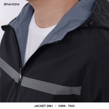 Áo Khoác Gió 2 Lớp Enkoni T003