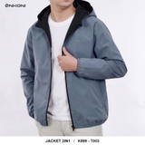 Áo Khoác Gió 2 Lớp Enkoni T003