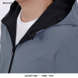 Áo Khoác Gió 2 Lớp Enkoni T003