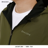 Áo Khoác Gió 2 Lớp Enkoni T001