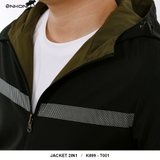 Áo Khoác Gió 2 Lớp Enkoni T001