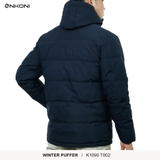 Áo Khoác Phao Chần Bông Enkoni Túi Khóa T002