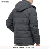 Áo Khoác Phao Chần Bông Enkoni Túi Khóa T004