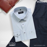 Áo sơ mi Regular ôm vừa Enkoni vải nhanh khô C7014