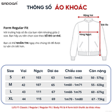 Áo Khoác Gió 2 Lớp Enkoni T001