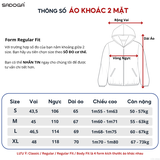 Áo Khoác Gió 2 Lớp Enkoni T002