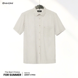 Áo Sơ Mi Ngắn Tay Classic Nhanh Khô Enkoni C7012