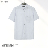Áo Sơ Mi Ngắn Tay Classic Nhanh Khô Enkoni C7014