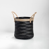 Black bamboo basket set (can be sold separately)